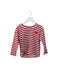 A Red Long Sleeve Tops from Comme des Garcons in size 2T for girl. (Front View)