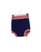 A Navy Swim Diapers from Splash About in size 2T for boy. (Back View)