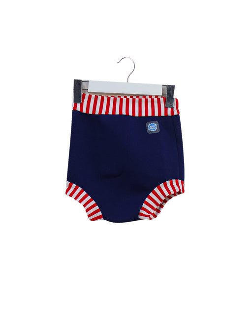 A Navy Swim Diapers from Splash About in size 2T for boy. (Front View)