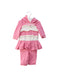 A Pink Long Sleeve Jumpsuits from Nicholas & Bears in size 3-6M for girl. (Front View)