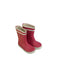 A Pink Rain Boots from Aigle in size 18-24M for girl. (Front View)