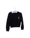 A Navy Knit Sweaters from IKKS in size 2T for girl. (Front View)