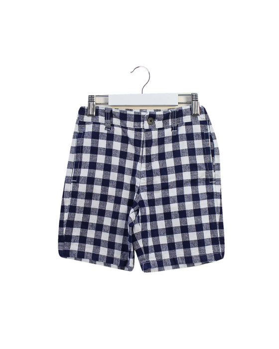 A Blue Shorts from Janie & Jack in size 6T for boy. (Front View)