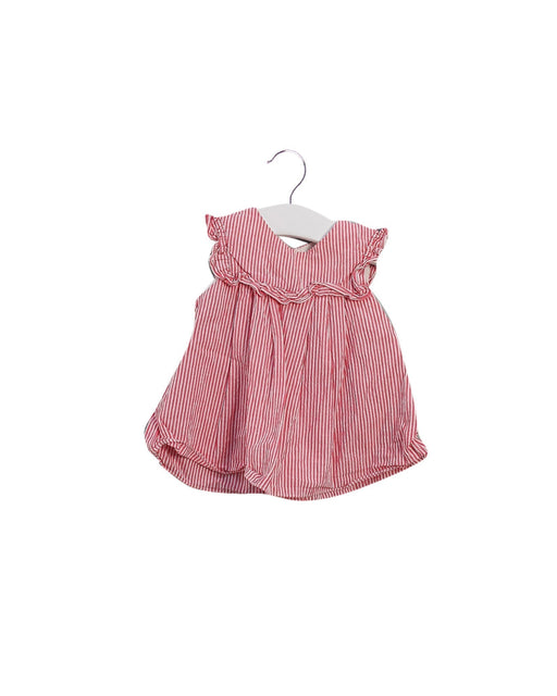 A Pink Dress Sets from Jacadi in size 3-6M for girl. (Front View)