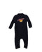 A Navy Jumpsuits from Petit Bateau in size 2T for boy. (Back View)
