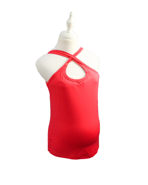 A Pink Sleeveless Tops from Mayarya in size S for maternity. (Front View)