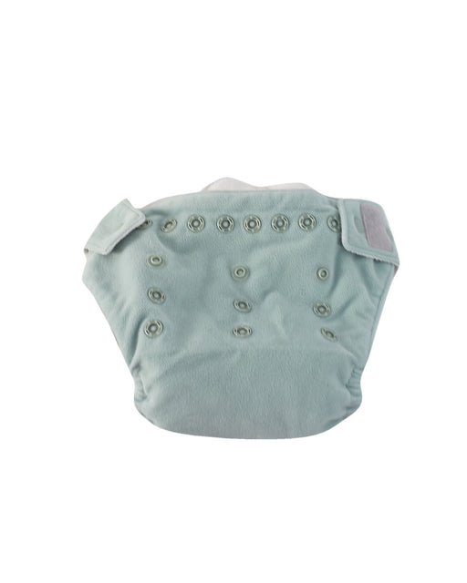 A Green Cloth Diapers from GroVia in size O/S for neutral. (Front View)