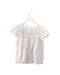 A White Short Sleeve Tops from Bonpoint in size 6T for girl. (Back View)