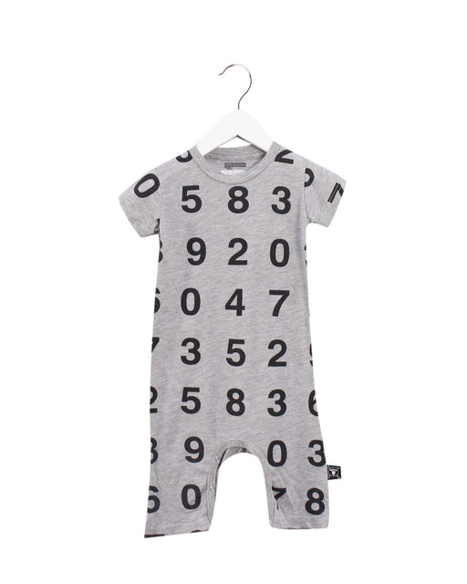 A Grey Jumpsuits from Nununu in size 12-18M for boy. (Front View)