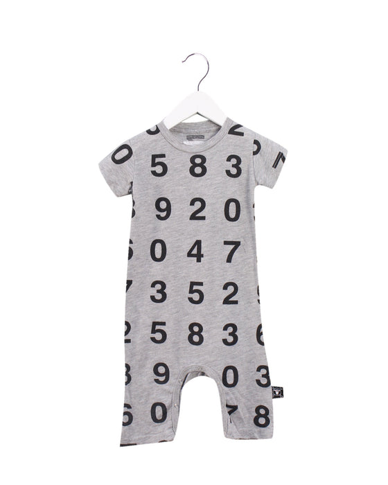 A Grey Jumpsuits from Nununu in size 12-18M for boy. (Front View)