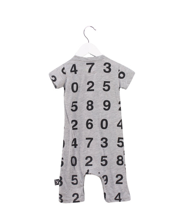 A Grey Jumpsuits from Nununu in size 12-18M for boy. (Back View)