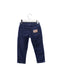 A Blue Jeans from Petit Bateau in size 12-18M for girl. (Back View)