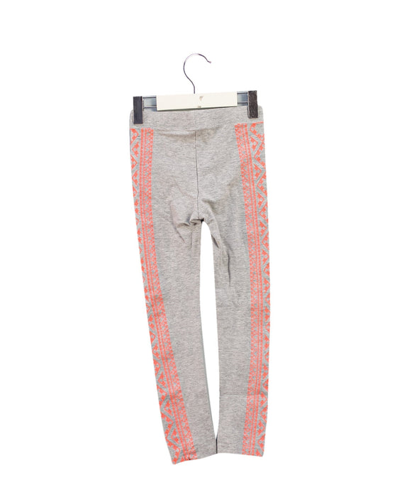 A Grey Leggings from Crewcuts in size 5T for girl. (Back View)