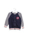 A Navy Lightweight Jackets from Petit Bateau in size 12-18M for boy. (Front View)