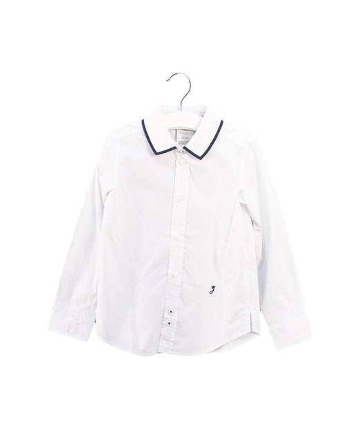 A White Shirts from Jacadi in size 4T for boy. (Front View)