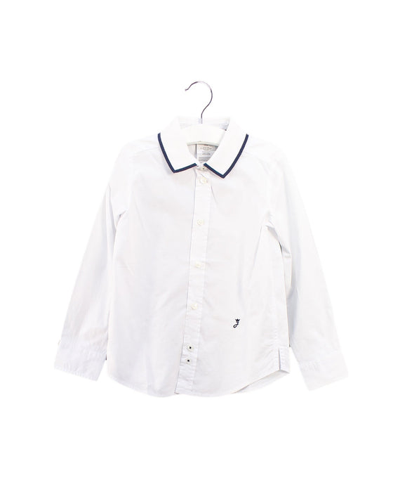 A White Shirts from Jacadi in size 4T for boy. (Front View)
