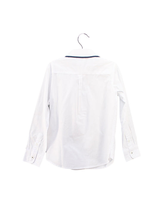A White Shirts from Jacadi in size 4T for boy. (Back View)