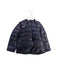 A Black Puffer/Quilted Jackets from Armani in size 4T for girl. (Front View)