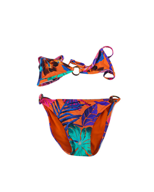A Orange Bikinis from Vilebrequin in size 4T for girl. (Front View)