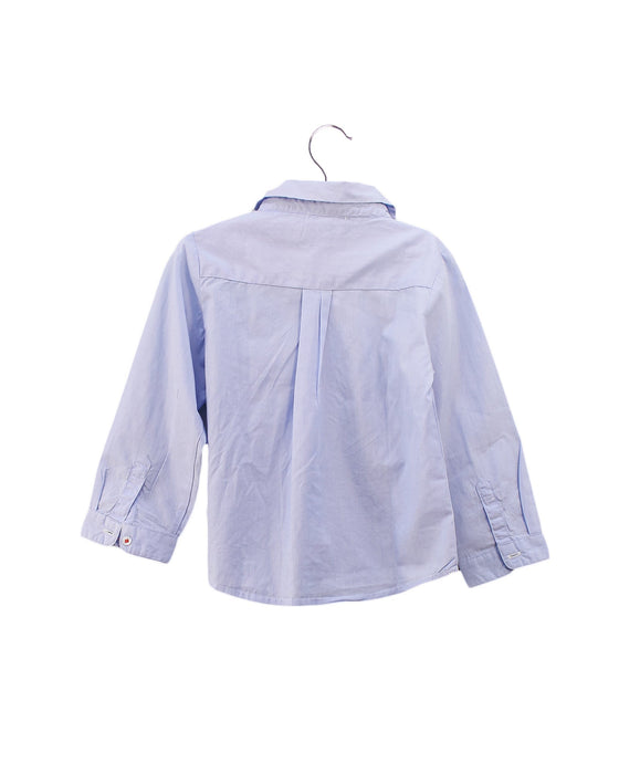 A Blue Shirts from Jacadi in size 2T for boy. (Back View)