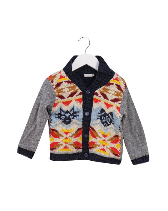 A Grey Lightweight Jackets from Catimini in size 2T for boy. (Front View)