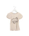 A Beige Short Sleeve Tops from I Pinco Pallino in size 8Y for girl. (Front View)