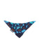 A Navy Bibs from Cheeky Chompers in size O/S for boy. (Front View)
