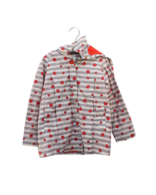 A Grey Lightweight Jackets from Little Marc Jacobs in size 4T for girl. (Front View)