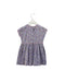 A Purple Short Sleeve Dresses from Liberty London in size 2T for girl. (Back View)