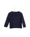 A Navy Long Sleeve Tops from Petit Bateau in size 12-18M for girl. (Back View)