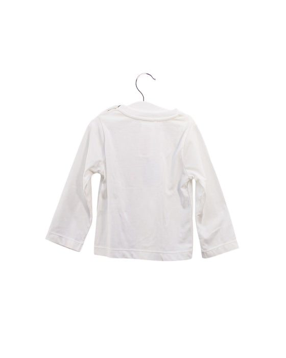 A White Long Sleeve Tops from Jacadi in size 18-24M for boy. (Back View)