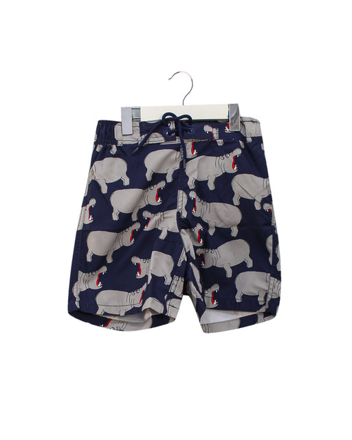A Navy Swim Shorts from Mini Rodini in size 5T for boy. (Front View)