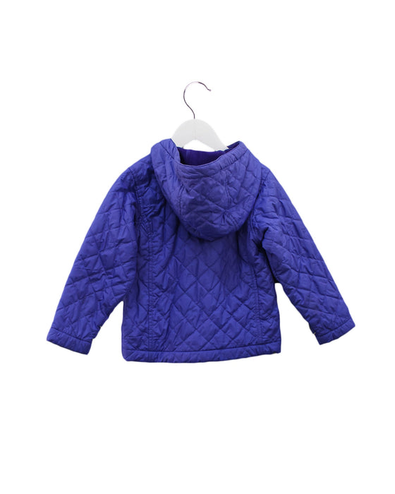 A Purple Lightweight Jackets from Columbia in size 4T for girl. (Back View)