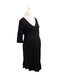 A Black Long Sleeve Dresses from Seraphine in size M for maternity. (Front View)