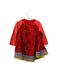 A Red Long Sleeve Dresses from Catimini in size 2T for girl. (Back View)