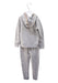 A Grey Pants Sets from Calvin Klein in size 6T for girl. (Back View)