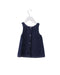 A Blue Sleeveless Dresses from Orchestra in size 3-6M for girl. (Back View)