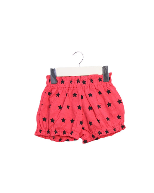 A Pink Shorts from Little Starters in size 3-6M for girl. (Front View)