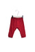 A Red Casual Pants from Catimini in size 3-6M for boy. (Front View)