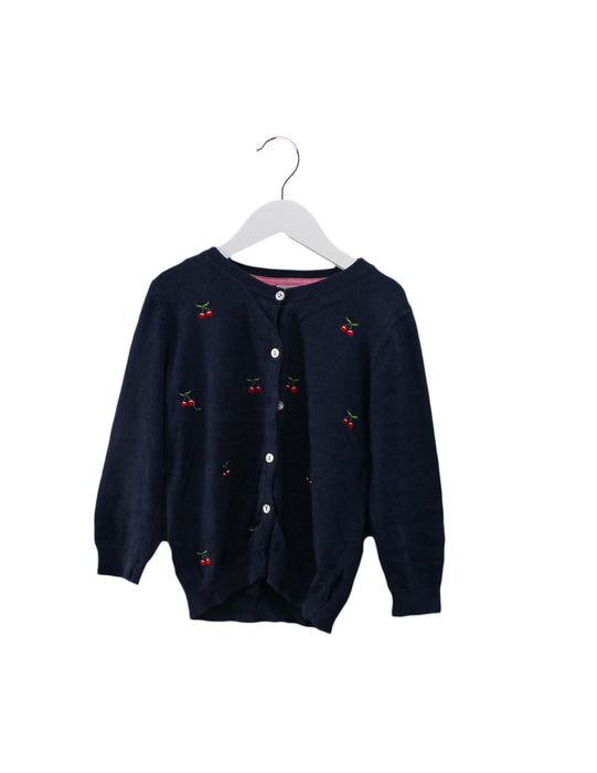 A Navy Cardigans from Boden in size 10Y for girl. (Front View)