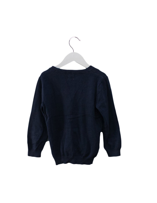 A Navy Cardigans from Boden in size 10Y for girl. (Back View)