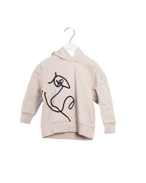 A Ivory Sweatshirts from COS in size 2T for girl. (Front View)