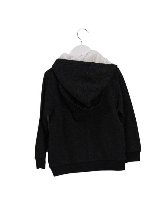 A Black Lightweight Jackets from Polarn O. Pyret in size 3T for girl. (Back View)