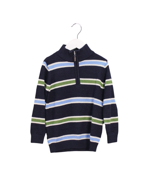 A Navy Knit Sweaters from Nicholas & Bears in size 4T for boy. (Front View)