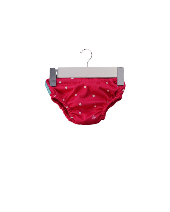 A Pink Swim Diapers from Charlie Banana in size 0-3M for girl. (Front View)