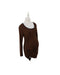 A Brown Long Sleeve Tops from Isabella Oliver in size M for maternity. (Front View)