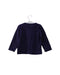 A Purple Long Sleeve Tops from Comme Ca Fossette in size 18-24M for boy. (Back View)