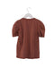 A Brown Short Sleeve T Shirts from Emile et Ida in size 6T for girl. (Back View)