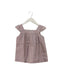 A Pink Sleeveless Tops from Bonpoint in size 4T for girl. (Front View)