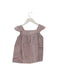 A Pink Sleeveless Tops from Bonpoint in size 4T for girl. (Back View)